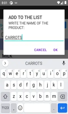 Speed Shopping List android App screenshot 2